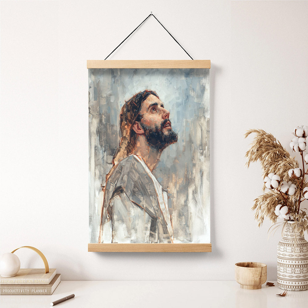 For This Purpose Hanging Canvas Wall Art - Jesus Picture - Jesus Portrait Canvas - Religious Canvas