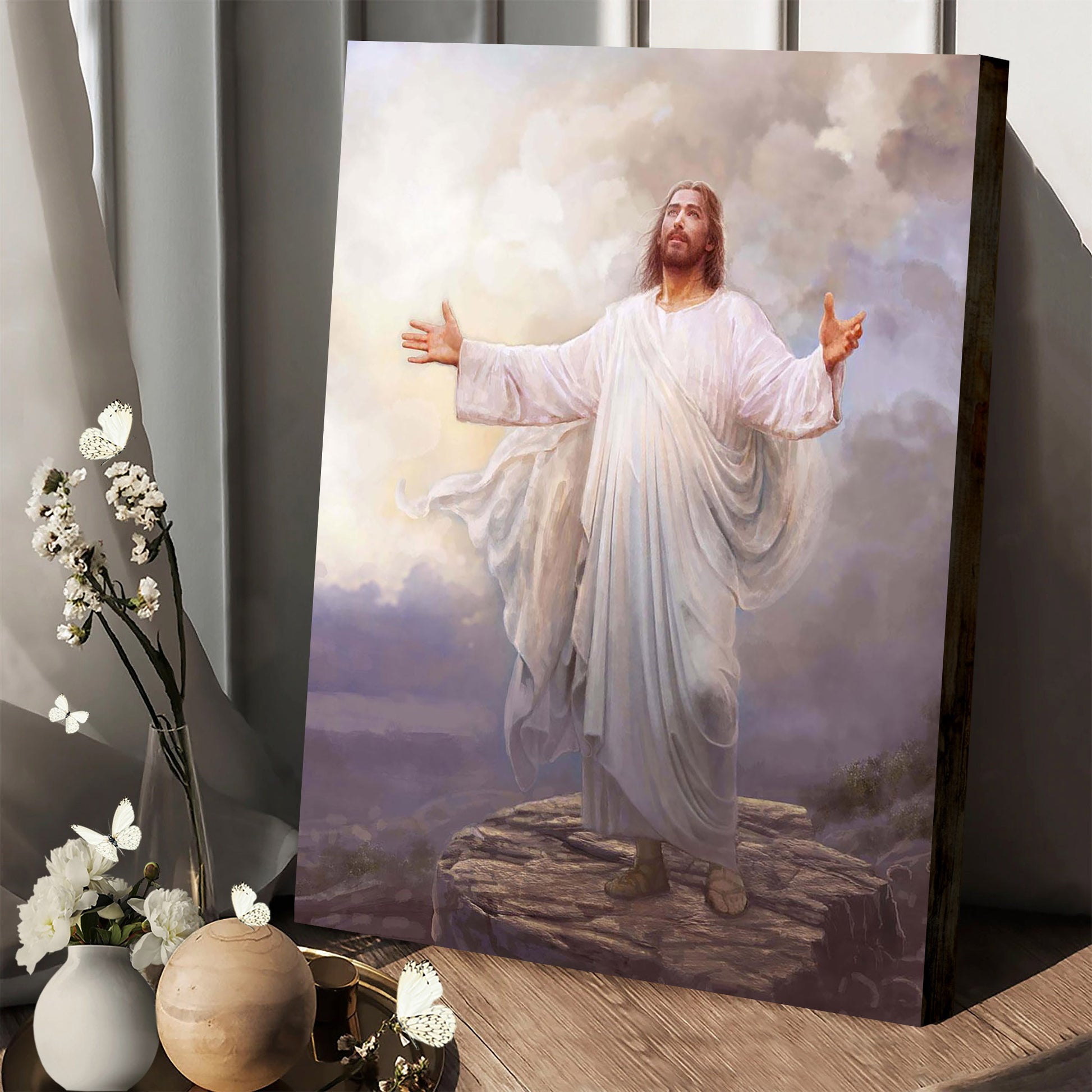 For This Purpose I Have Come Canvas Wall Art - Jesus Picture - Jesus Portrait Canvas