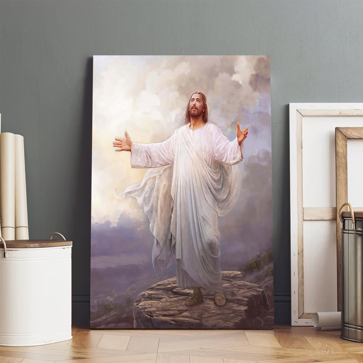 For This Purpose I Have Come Canvas Wall Art - Jesus Picture - Jesus Portrait Canvas