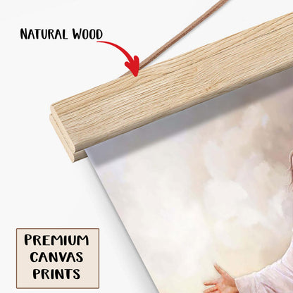 For This Purpose I Have Come Hanging Canvas Wall Art - Jesus Picture - Jesus Portrait Canvas - Religious Canvas