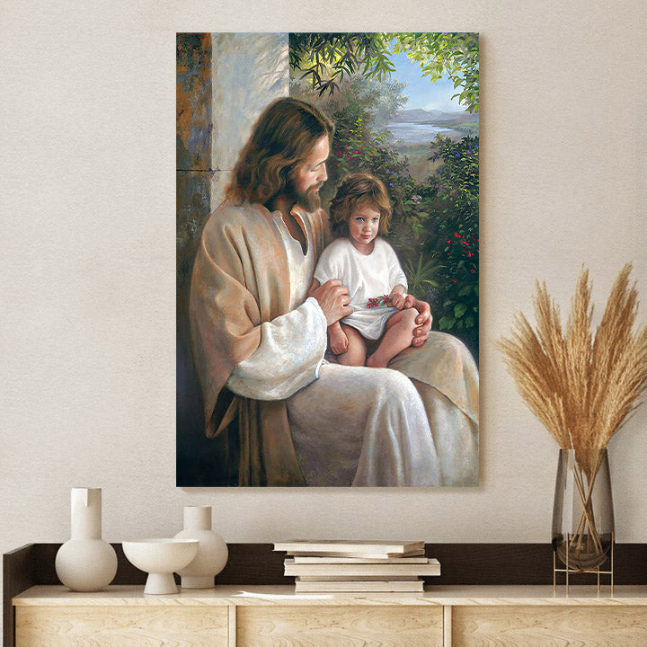 Forever And Ever Greg Olsen  Canvas Wall Art - Jesus Canvas Pictures - Christian Wall Art