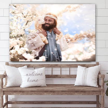 Found  Canvas Picture - Jesus Christ Canvas Art - Christian Wall Art