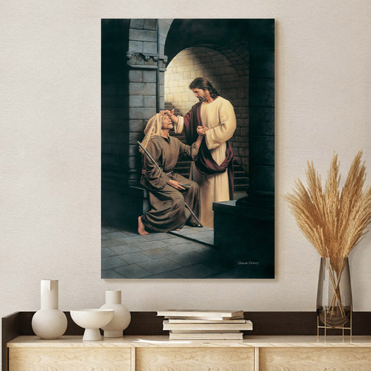 From Darkness To Light Canvas Wall Art - Jesus Canvas Pictures - Christian Canvas Wall Art