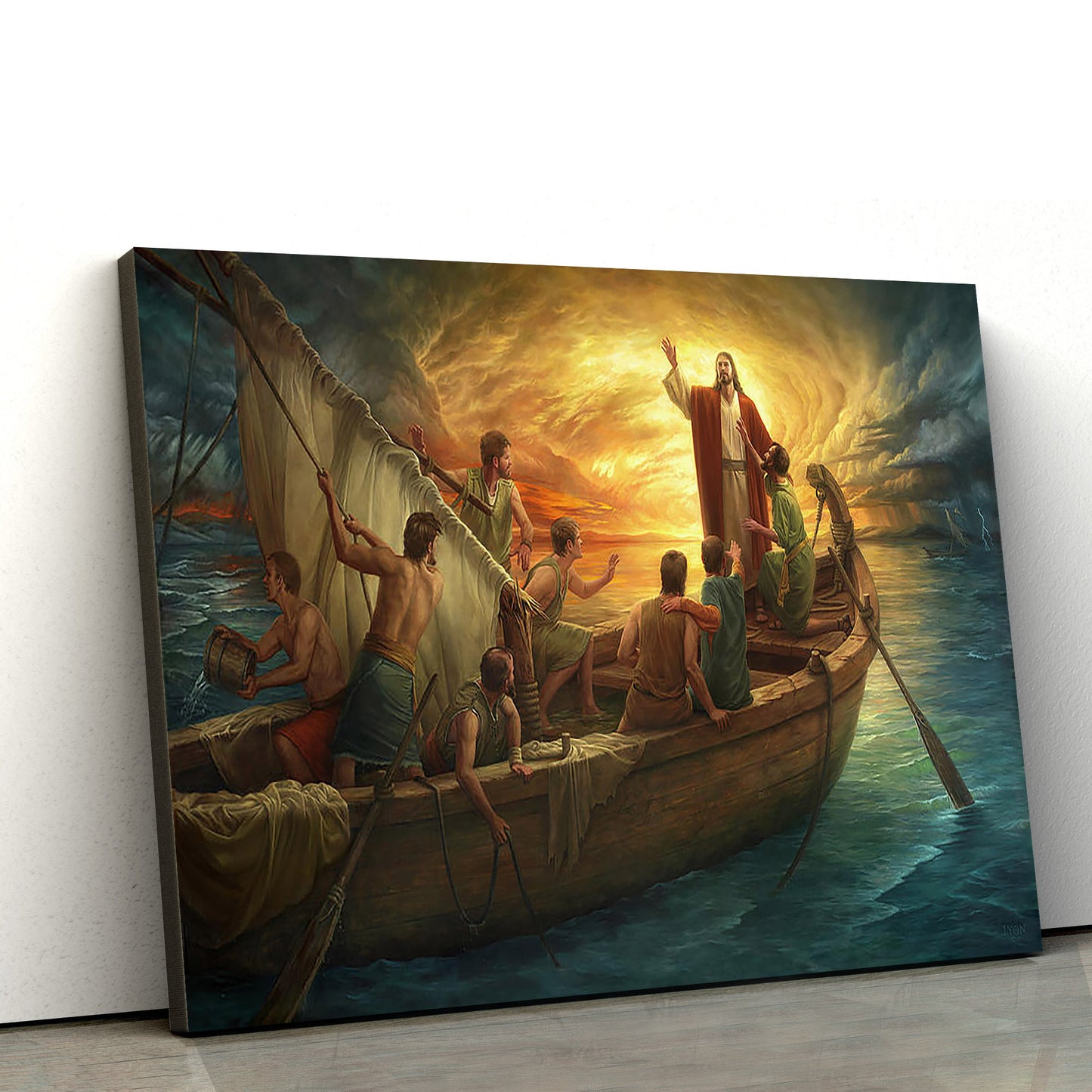 From Fear To Faith Canvas Pictures - Jesus Canvas Pictures - Christian Wall Art