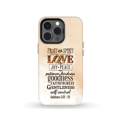 Fruit Of The Spirit Bible Verse Christian Phone Case - Scripture Phone Cases - Iphone Cases Christian