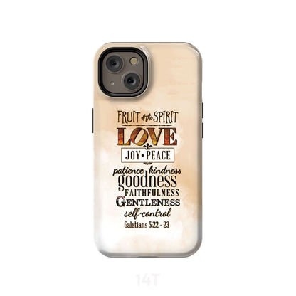 Fruit Of The Spirit Bible Verse Christian Phone Case - Scripture Phone Cases - Iphone Cases Christian