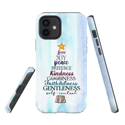 Fruit Of The Spirit Christmas Phone Case - Christian Christmas Gifts - Bible Verse Phone Cases Samsung