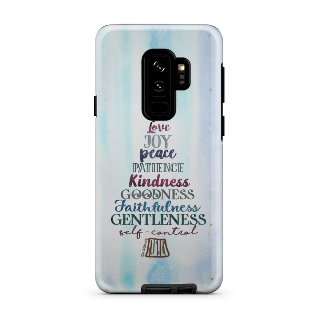 Fruit Of The Spirit Christmas Phone Case - Christian Christmas Gifts - Bible Verse Phone Cases Samsung