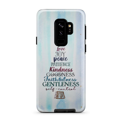 Fruit Of The Spirit Christmas Phone Case - Christian Christmas Gifts - Bible Verse Phone Cases Samsung