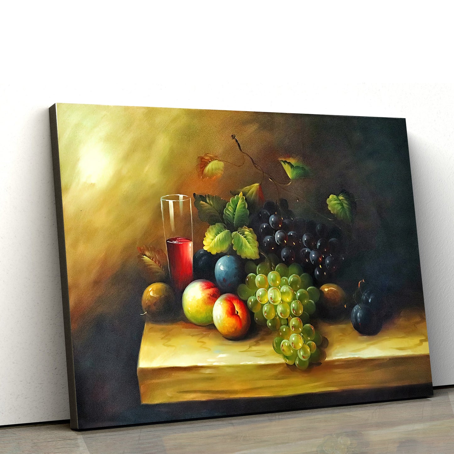 Fruits Original Oil Painting Canvas Wall Art - Canvas Wall Decor - Home Decor Living Room