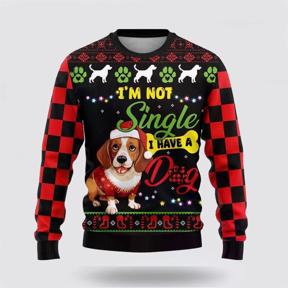 Funny Beagle Dog Ugly Christmas Sweater For Men And Women, Gift For Christmas, Best Winter Christmas Outfit