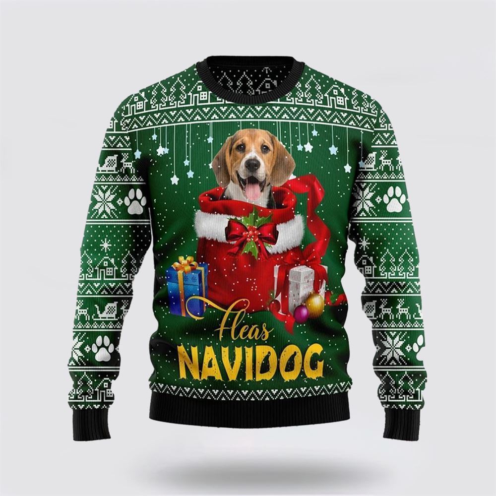Funny Christmas Gift Beagle Ugly Christmas Sweater For Men And Women, Gift For Christmas, Best Winter Christmas Outfit