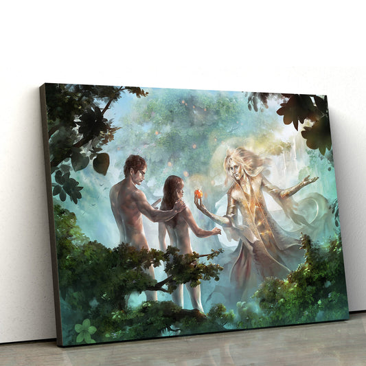Garden Of Eden Premium Matte Horizontal Christian - Jesus Canvas Pictures - Christian Wall Art