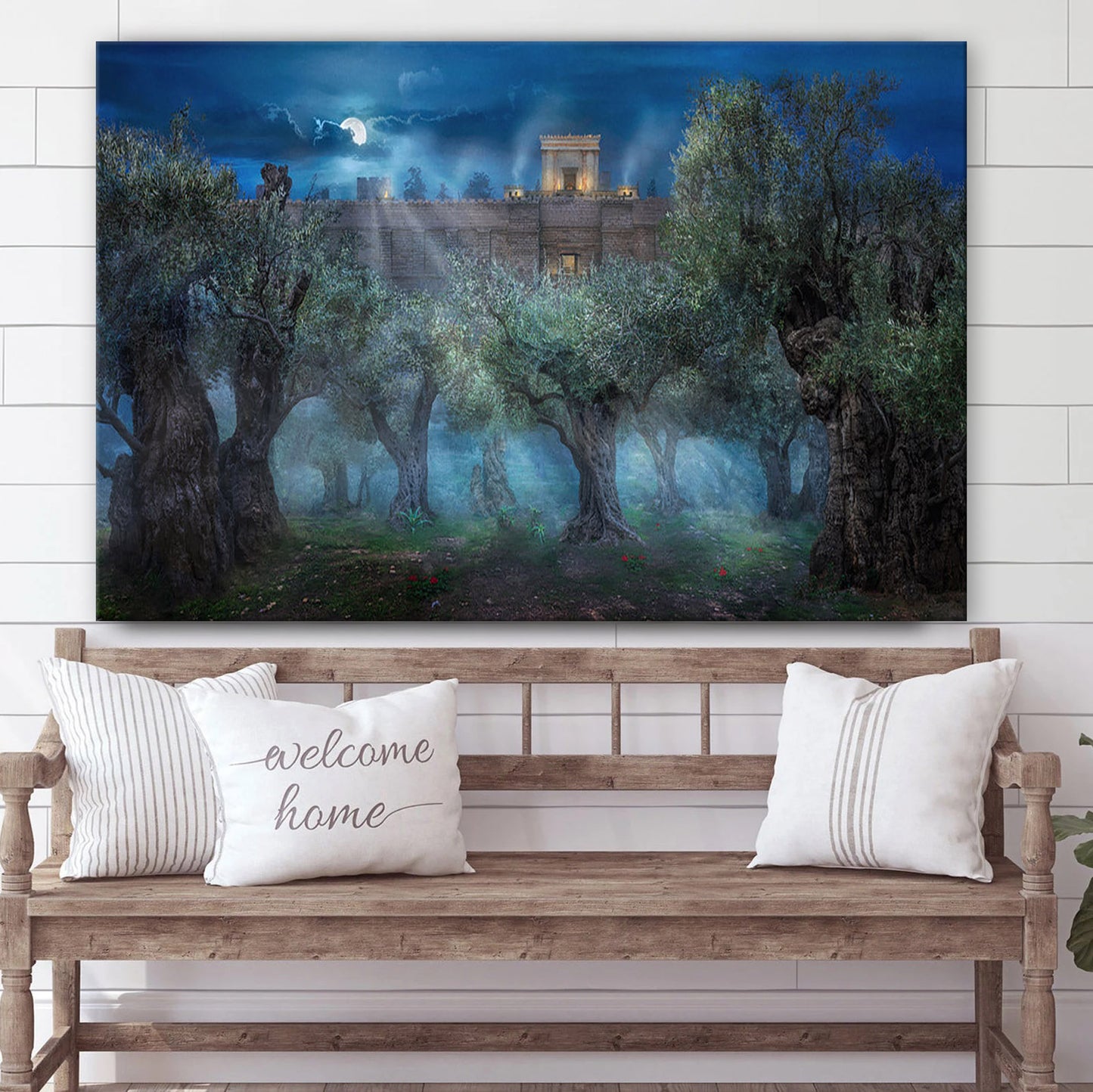Garden Of Gethsemane Canvas Wall Art - Jesus Christ Picture - Canvas Christian Wall Art