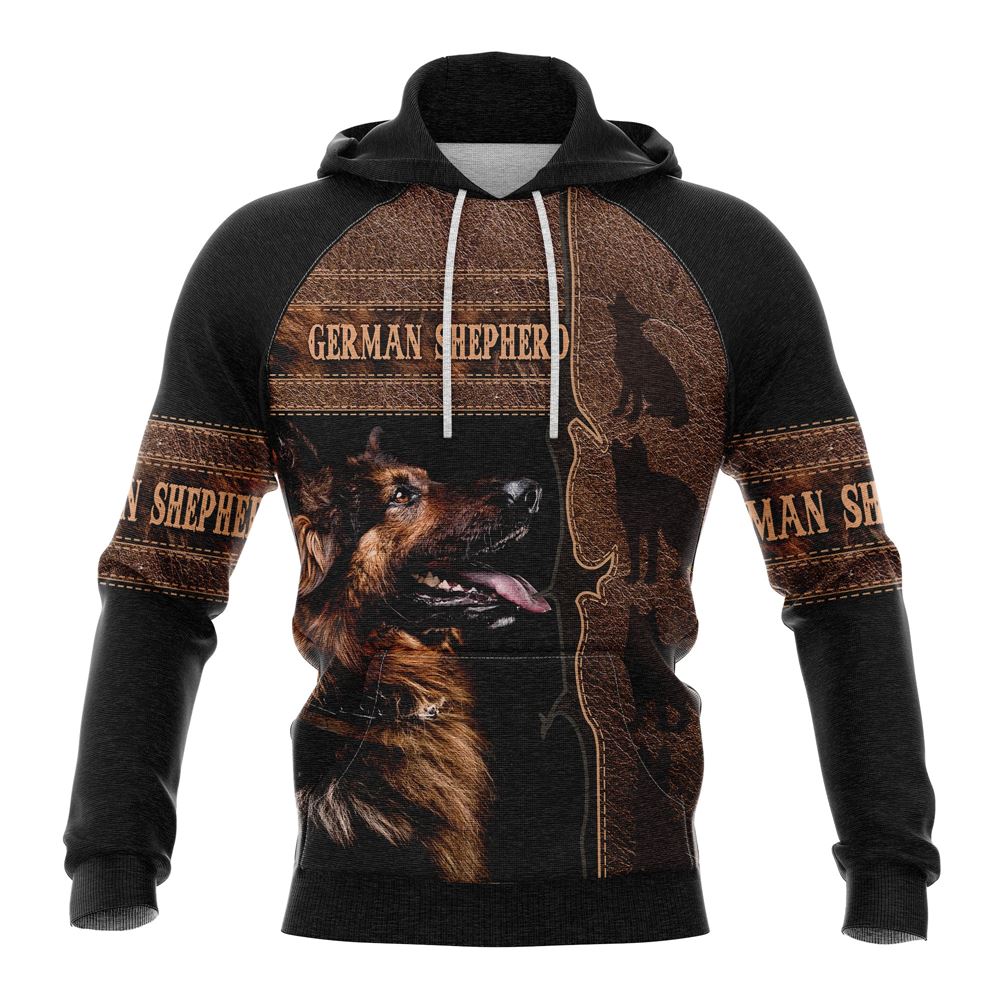 German Shepherd Paw Pattern All Over Print 3D Hoodie For Men And Women, Best Gift For Dog lovers, Best Outfit Christmas