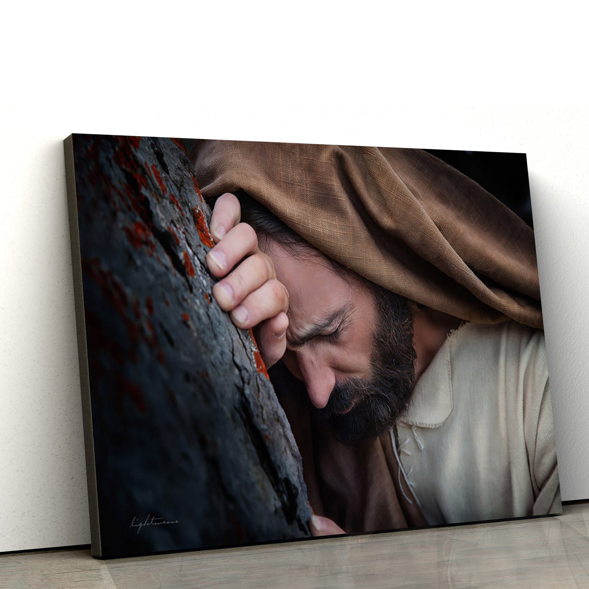 Gethsemane 1 Canvas Picture - Jesus Canvas Wall Art - Christian Wall Art