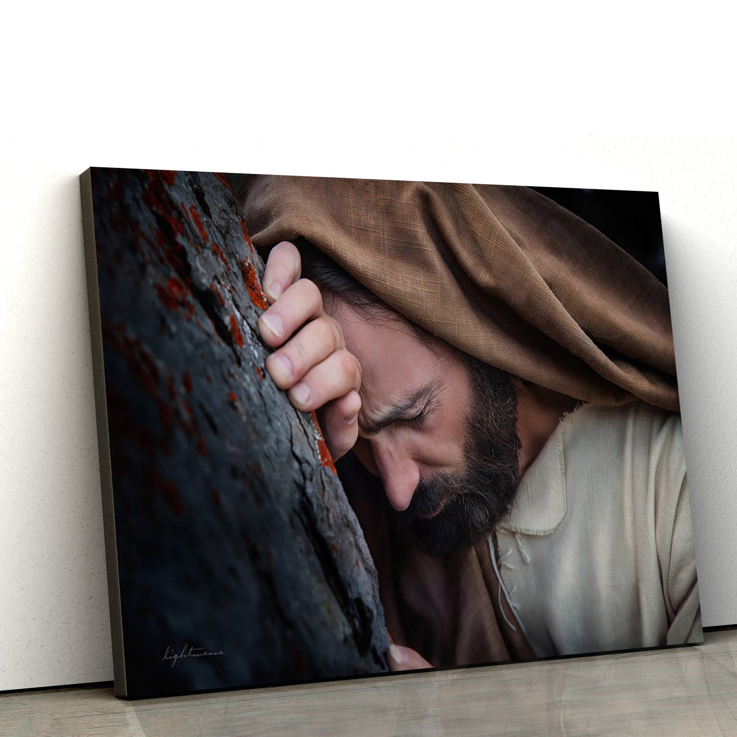 Gethsemane Canvas Wall Art - Jesus Christ Picture - Canvas Christian Wall Art