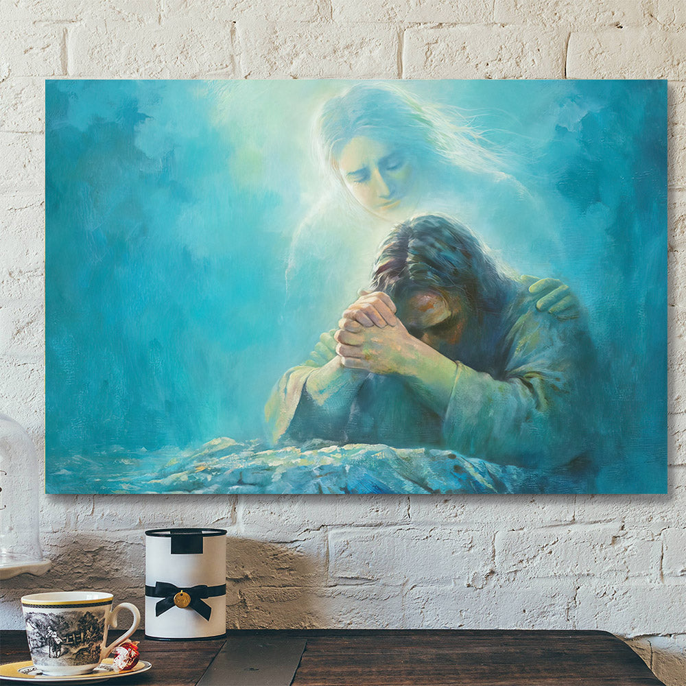 Jesus Prayer - Jesus Christ Art - Jesus Canvas Poster - Jesus Wall Art - Christ Pictures - Gift For Christian - Ciaocustom