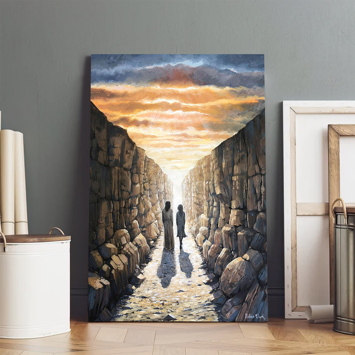 Giclee Wall Art Valley Of The Shadow Of Death - Jesus Canvas Art - Christian Wall Art