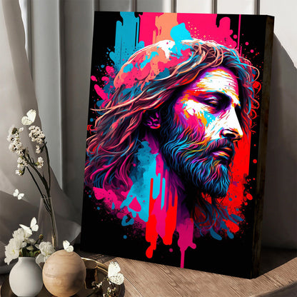 Gift For Christian Christian Wall Art Symbol Of The Cross Jesus - Jesus Canvas Pictures - Christian Wall Art