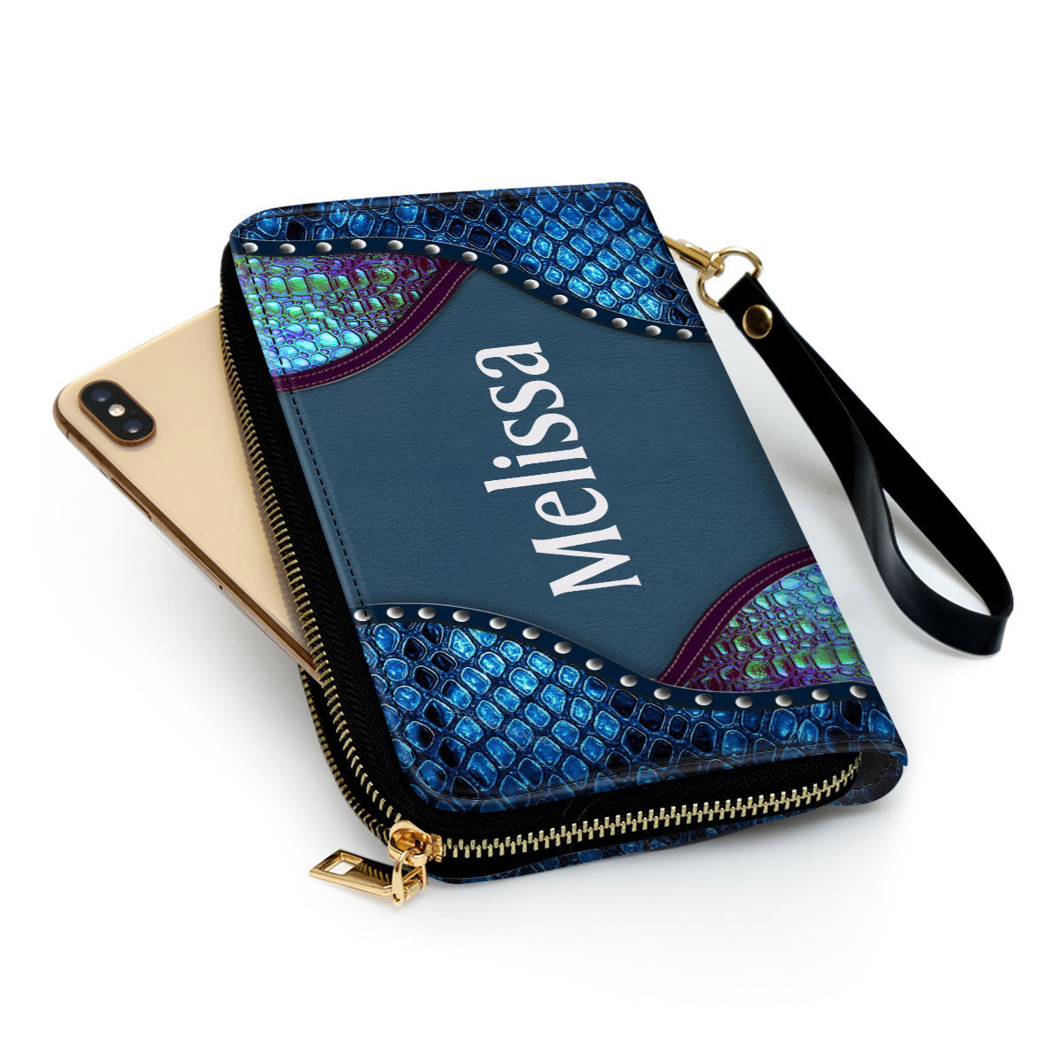 Gift Scriptures For Women He Sees Us, He Loves Us Psalm 1161 2 Clutch Purse For Women - Personalized Name - Christian Gifts For Women