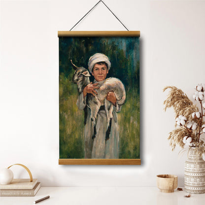 Gift To The King Portrait Hanging Canvas Wall Art - Christmas Gift - Religious Canvas