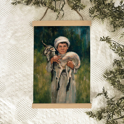Gift To The King Portrait Hanging Canvas Wall Art - Christmas Gift - Religious Canvas