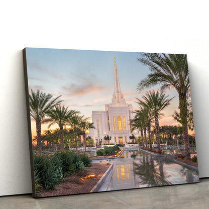 Gilbert Temple Covenant Path Series Canvas Wall Art - Jesus Christ Picture - Canvas Christian Wall Art