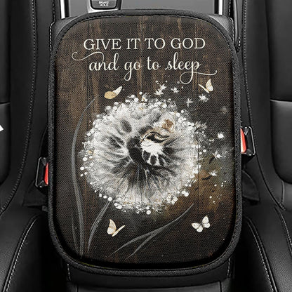 Give It To God And Go To Sleep Seat Box Cover, Cute Cat Gifts For Women Girls