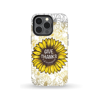 Give Thanks In All Circumstances 1 Thessalonians 518 Bible Verse Phone Case - Bible Verse Phone Cases Samsung