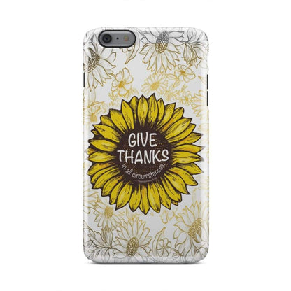 Give Thanks In All Circumstances 1 Thessalonians 518 Bible Verse Phone Case - Bible Verse Phone Cases Samsung