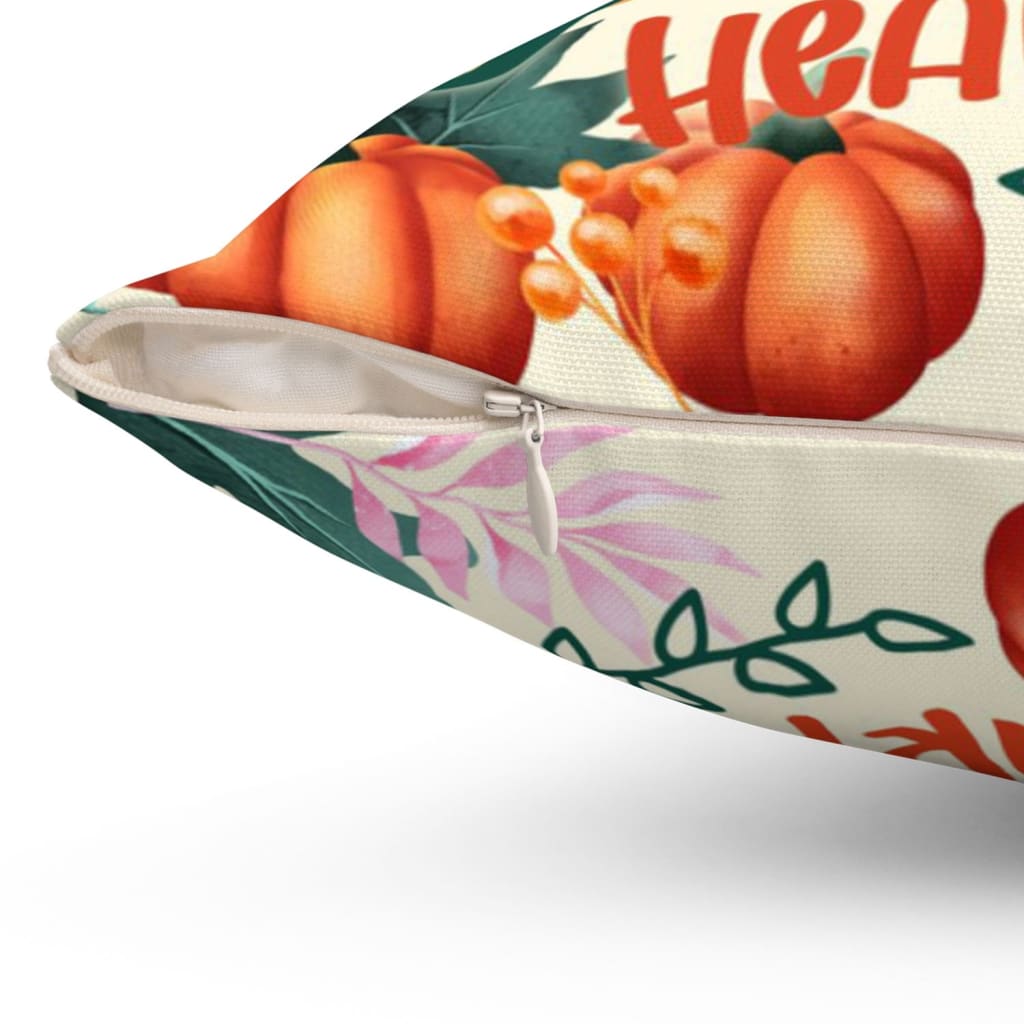 Give Thanks With A Grateful Heart Christian Pillow