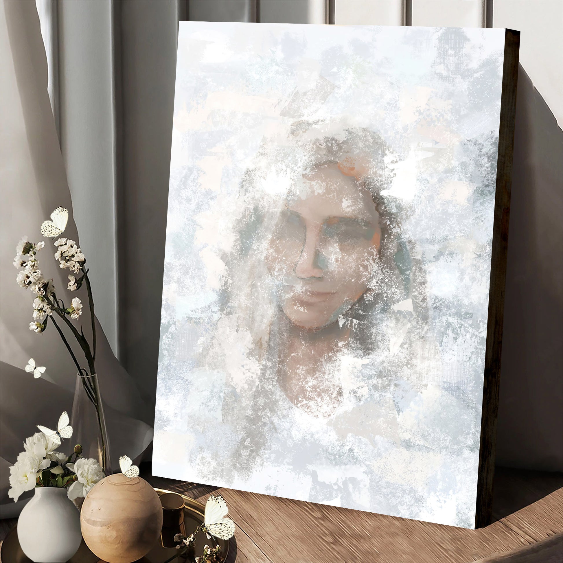 Glimpses  Divine Feminine, Water, The Veil  Heavenly Mother Religious Art