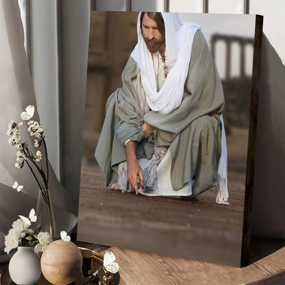 Go Thy Way Canvas Picture - Jesus Canvas Wall Art - Christian Wall Art