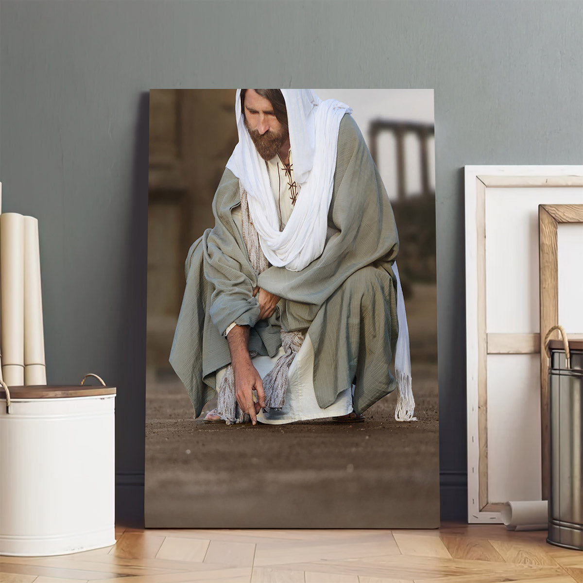 Go Thy Way Canvas Picture - Jesus Canvas Wall Art - Christian Wall Art