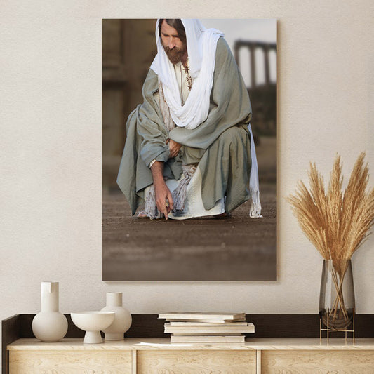 Go Thy Way Canvas Pictures - Jesus Canvas Art - Christian Wall Art