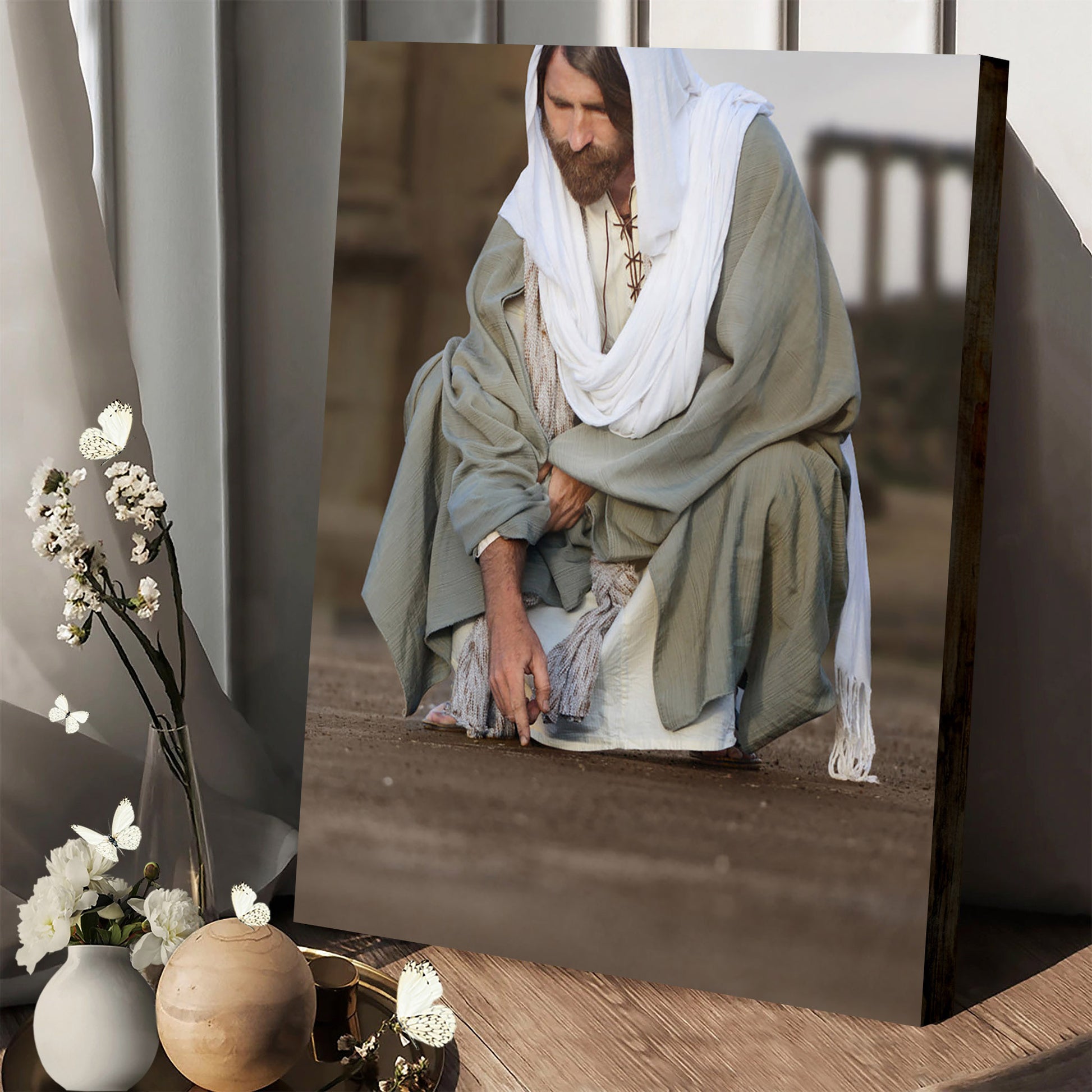 Go Thy Way Canvas Wall Art - Jesus Canvas Pictures - Christian Canvas Wall Art