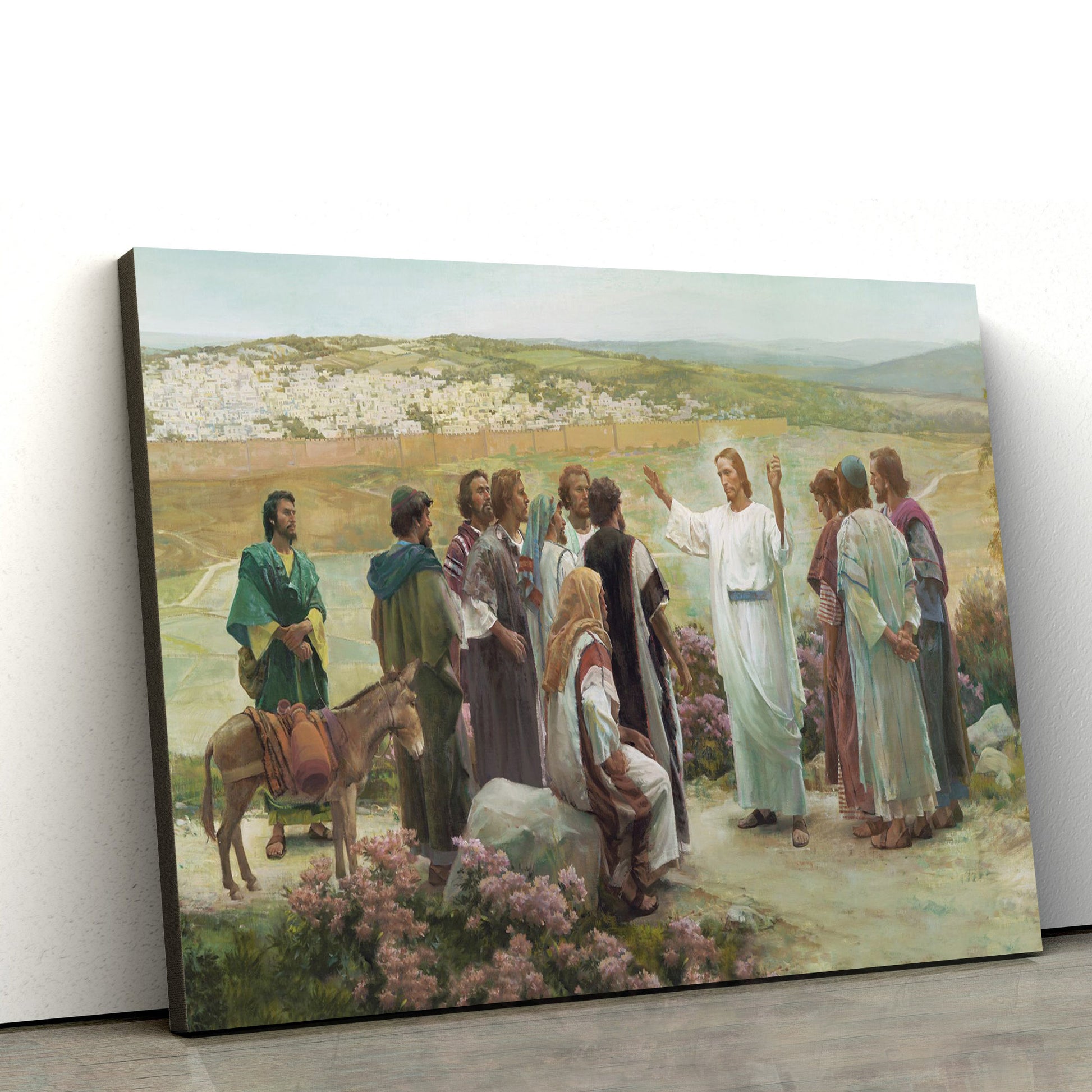 Go Ye Therefore Canvas Wall Art - Christian Canvas Pictures - Religious Canvas Wall Art