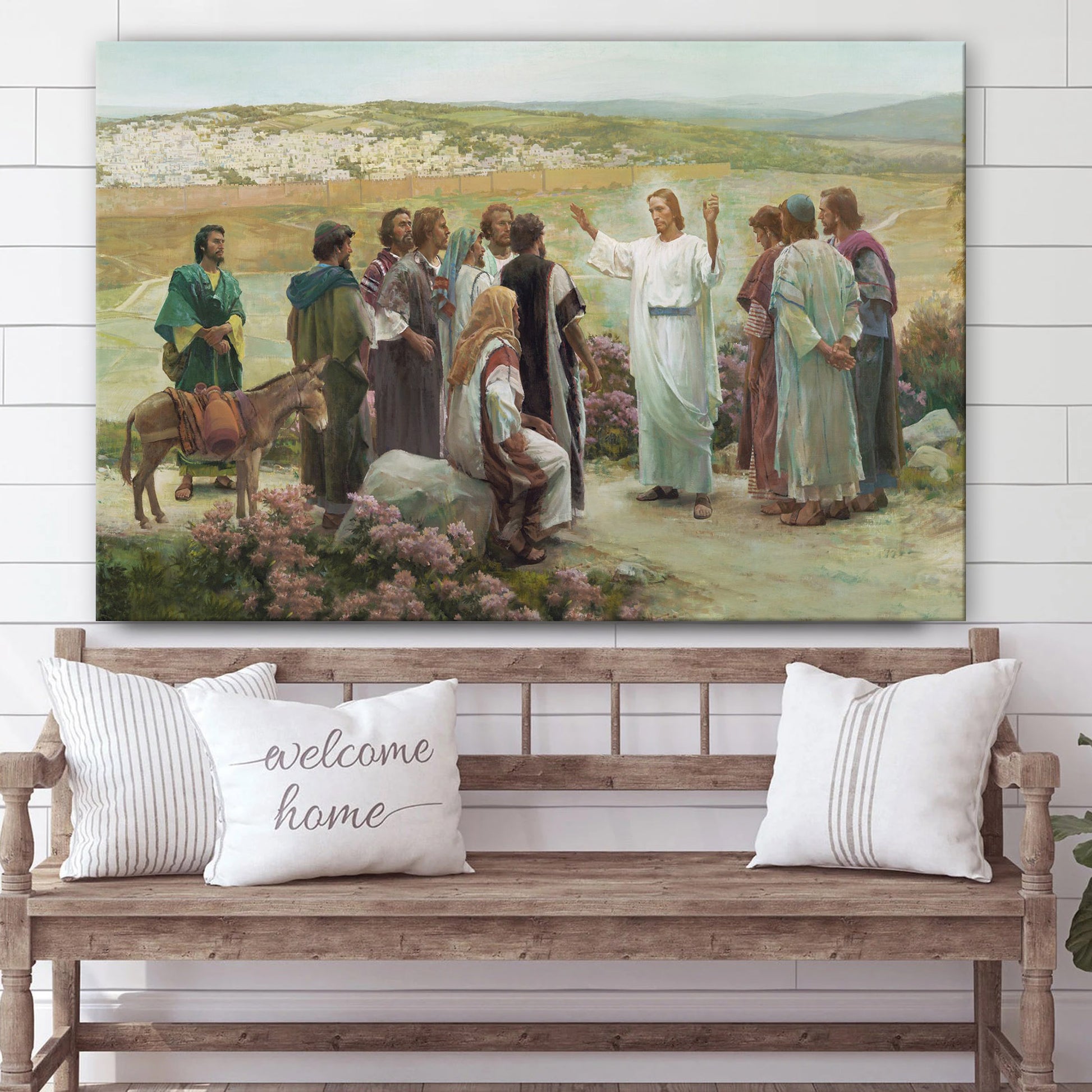 Go Ye Therefore Canvas Wall Art - Christian Canvas Pictures - Religious Canvas Wall Art