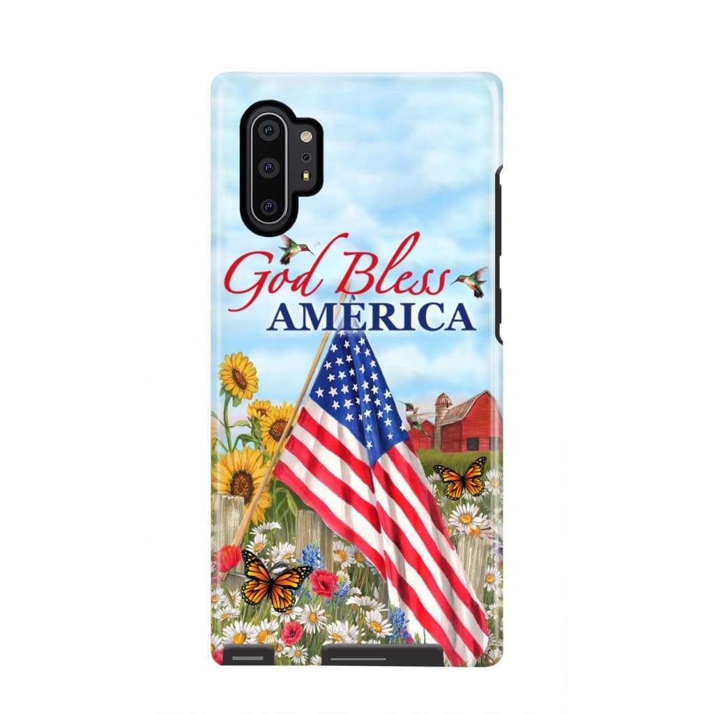 God Bless America Christian Phone Case - Scripture Phone Cases - Iphone Cases Christian