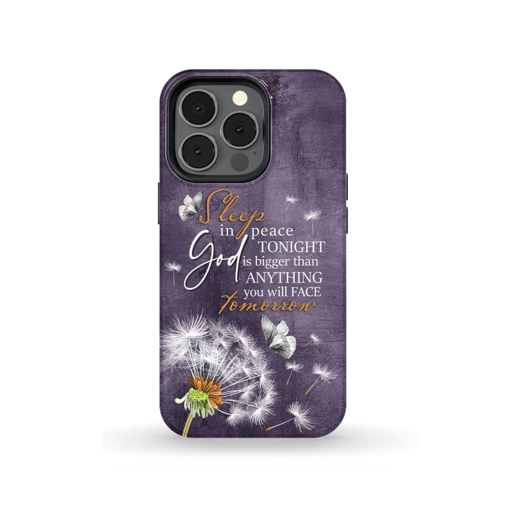 God Is Bigger Than Anything You Will Face Tomorrow - Christian Phone Cases - Religious Phone Case