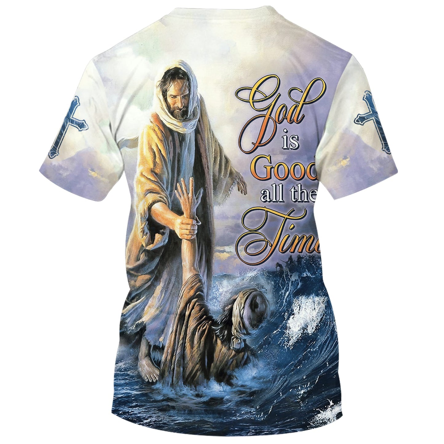 God Is Good All The Time Jesus Heal People 3d Shirts - Christian T Shirts For Men And Women