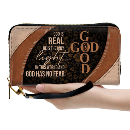 God Is Good Clutch Purse For Women - Personalized Name - Christian Gifts For Women