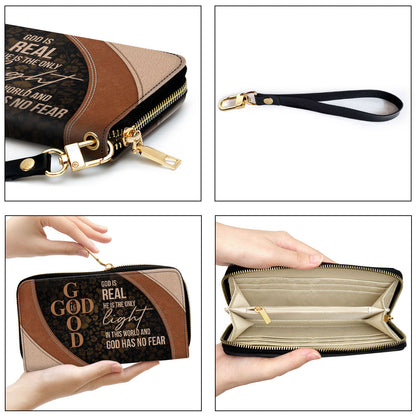 God Is Good Clutch Purse For Women - Personalized Name - Christian Gifts For Women