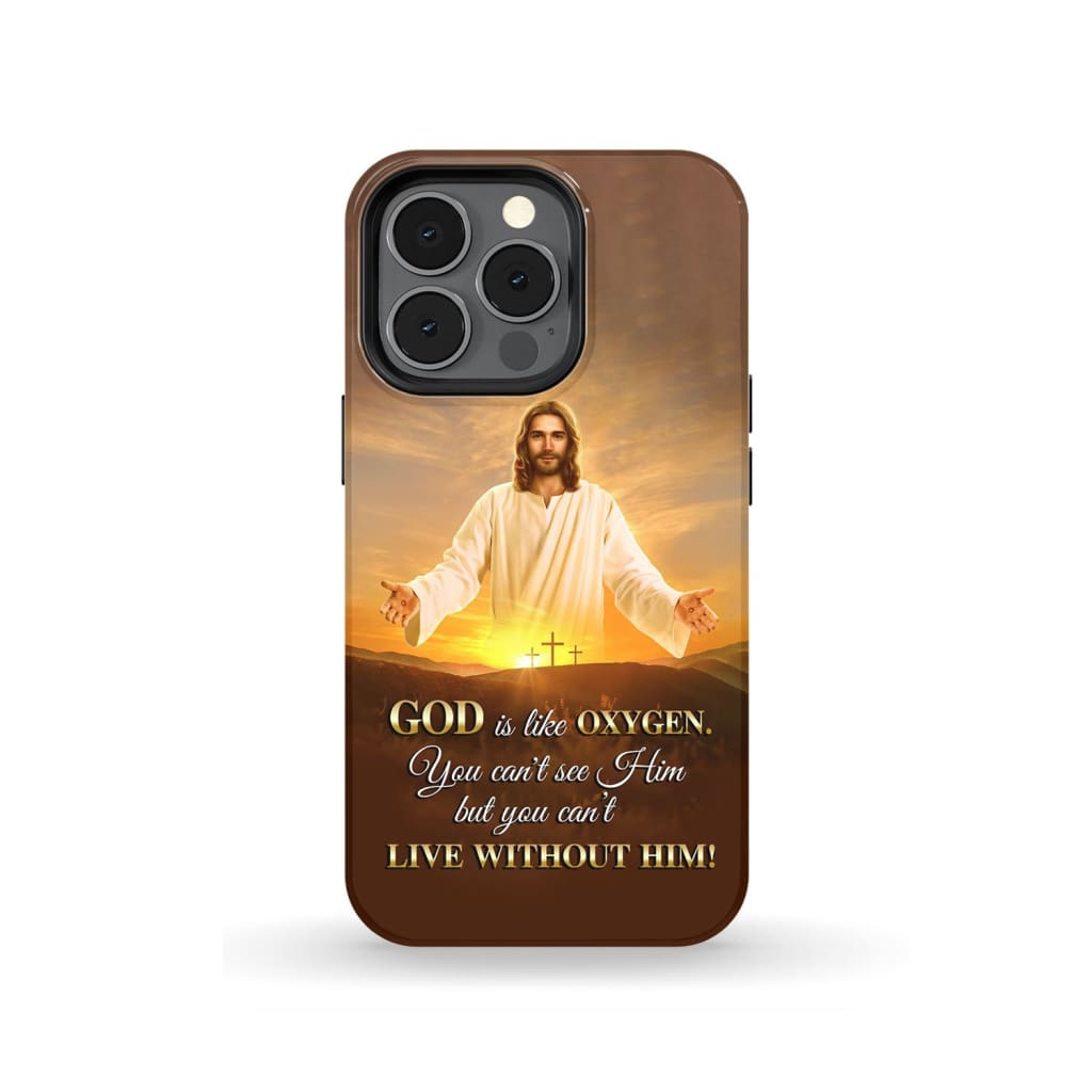 God Is Like Oxygen Christian Phone Case - Bible Verse Phone Cases Samsung
