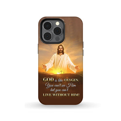 God Is Like Oxygen Christian Phone Case - Bible Verse Phone Cases Samsung