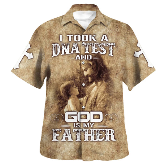 God Is My Father Jesus And Baby Hawaiian Shirts For Men And Women - Christian Hawaiian Shirt - Hawaiian Summer Shirts