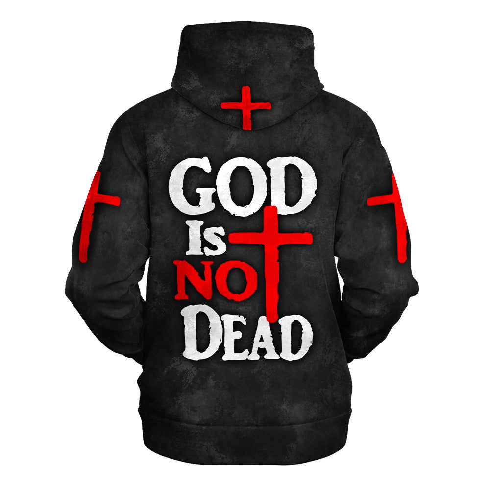God Is Not Dead Hoodies - Men & Women Christian Hoodie - 3D Printed Hoodie