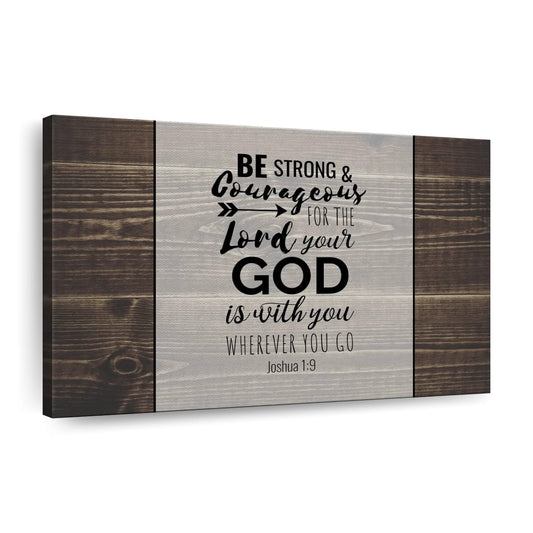 God With You Canvas Wall Art - Christian Canvas Wall Art - Religious Wall Art Canvas