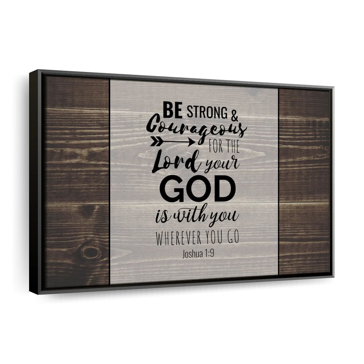 God With You Canvas Wall Art - Christian Canvas Wall Art - Religious Wall Art Canvas